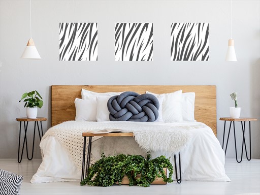 Čtverce motiv tygr samolepka na zeď, Čtverce motiv tygr nálepky na stěnu, Čtverce motiv tygr tapety na stěnu, Čtverce motiv tygr dekorace na zeď, Čtverce motiv tygr nalepovací dekor na zeď