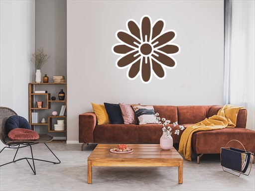 Květina 05 samolepka na zeď, Květina 05 nálepky na zeď, Květina 05 dekorace na stěnu, Květina 05 samolepící dekor na stěny, Květina 05 samolepící tapety na zeď