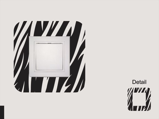 Rámeček na vypínač tygr samolepky na zeď, Rámeček na vypínač tygr nálepky na zeď, Rámeček na vypínač tygr dekorace na zeď, Rámeček na vypínač tygr samolepící nálepky na zeď