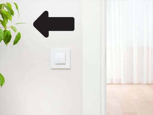 Šipka 02 samolepky na zeď, Šipka 02 nálepky na zeď, Šipka 02 dekorace na zeď, Šipka 02 samolepící nálepky na zeď