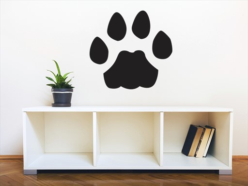 Stopy kočky samolepky na zeď, Stopy kočky nálepky na zeď, Stopy kočky dekorace na zeď, Stopy kočky samolepící nálepky na zeď