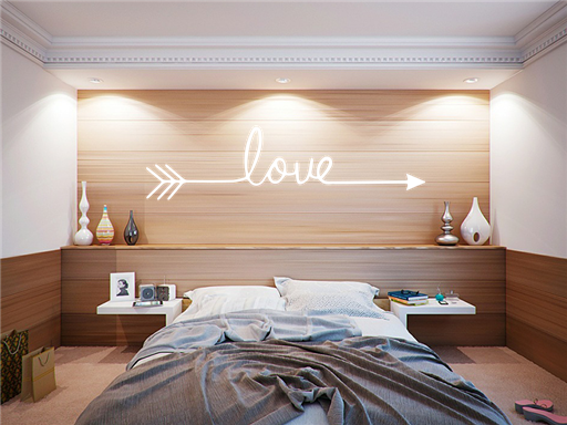 Amorov šíp samolepky na stenu, Amorov šíp nálepky na stenu, Amorov šíp dekorácie na stene, Amorov šíp tapety na stene