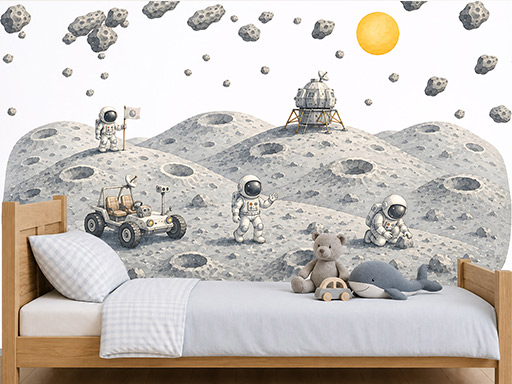 Astronauti na Mesiaci