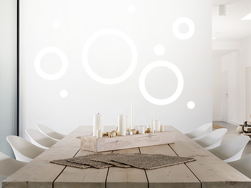 Pastelové bodky samolepky na stenu, Pastelové bodky nálepky na stenu, Pastelové bodky dekorácie na stenu, Pastelové bodky samolepiace nálepky na stenu