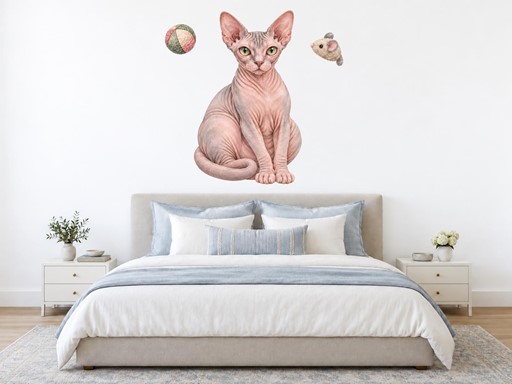 Bezsrstá kočka sphynx