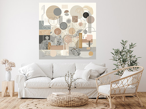 Boho design samolepky na stenu, Boho design nálepky na stenu, Boho design dekorácie na stenu, Boho design samolepiace nálepky na stenu