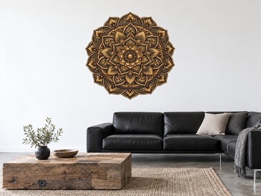 Bronzová mandala