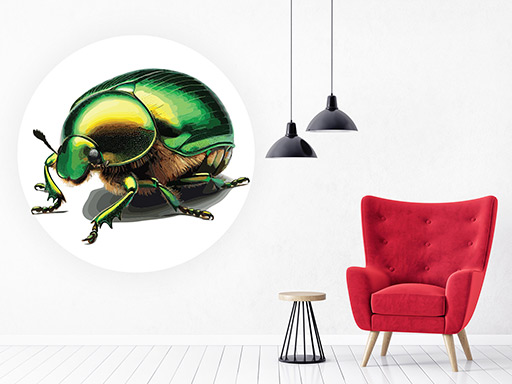 chrobák 03 samolepka na stenu, chrobák 03 nálepky na stenu, chrobák 03 dekorácie na stenu, chrobák 03 samolepiaci dekor na steny, chrobák 03 samolepiace tapety na stenu