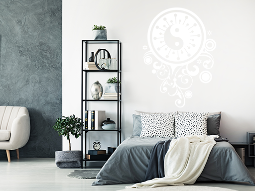 Nálepky na stenu Jin Jang, samolepiace nálepky na stenu Jin Jang, samolepiace tapety Jin Jang, samolepiace tapety Jin Jang