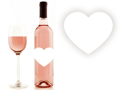 etiketa na víno, samolepky na fľašu, potlač fľaše alkoholu, nálepka na víno