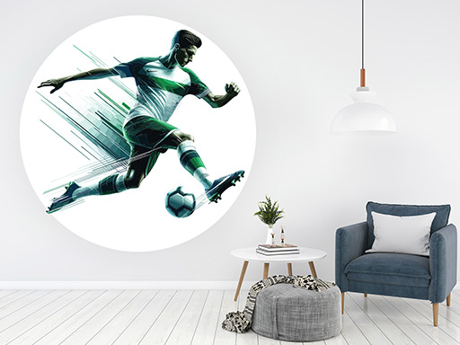 Futbalista 07 samolepky na stenu, Futbalista 07 dekorácie na stenu, Futbalista 07 samolepiace dekorácie na stene, Futbalista 07 nálepky na stenu