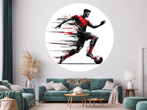 Futbalista 08 samolepky na stenu, Futbalista 08 dekorácie na stenu, Futbalista 08 samolepiace dekorácie na stene, Futbalista 08 dekorácie na stenu