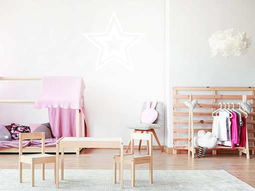 Hviezda 02 samolepky na stenu, Hviezda 02 dekorácie na stenu, Hviezda 02 samolepiace dekorácie na stene, Hviezda 02 nálepky na stenu