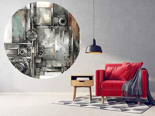 Industrial design samolepky na zeď, Industrial design nálepky na zeď, Industrial design dekorace na zeď, Industrial design samolepící nálepky na zeď