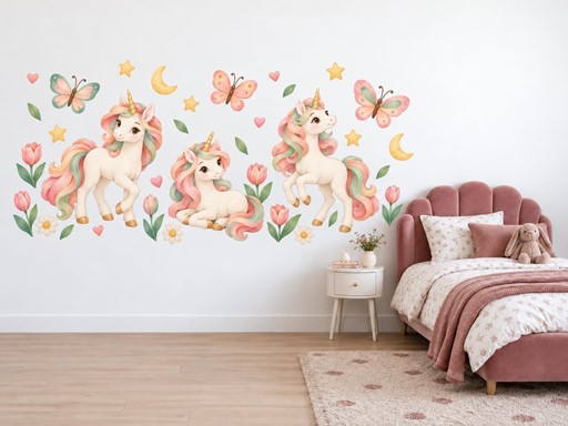 Jednorožci mezi tulipány