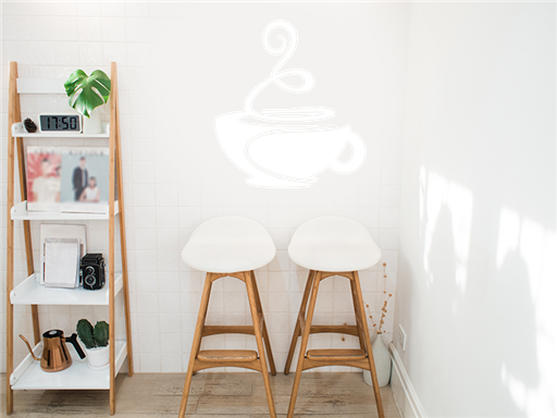 Káva 04 samolepky na stenu, Káva 04 dekorácie na stenu, Káva 04 samolepiace dekorácie na stene, Káva 04 nálepky na stenu
