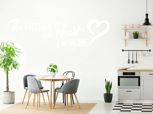 Kitchen je srdcom domov samolepky na stenu, Kitchen je srdcom home nálepky na stenu, Kitchen je srdcom domov dekorácie na stenu, Kitchen je srdcom domov samolepiace nálepky na stenu,