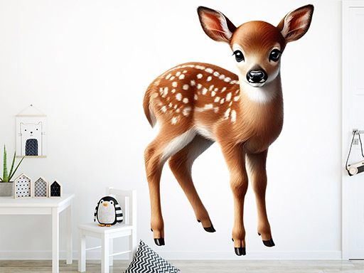 Koloušek samolepky na stenu, Koloušek nálepky na stenu, Koloušek dekorácie na stenu, Koloušek samolepiace nálepky na stenu