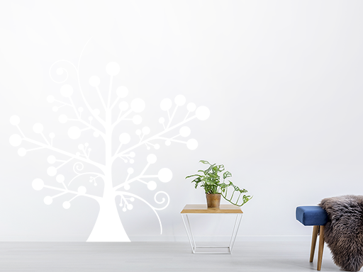 nálepky na stenu s rozvetveným stromom, dekorácie na stenu s rozvetveným stromom, samolepiace dekorácie na stenu s rozvetveným stromom, nálepky na stenu s rozvetveným stromom