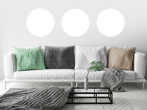 Kruhy so vzorom samolepky na stenu, Kruhy so vzorom nálepky na stenu, Kruhy so vzorom dekorácie na stene, Kruhy so vzorom tapety na stene