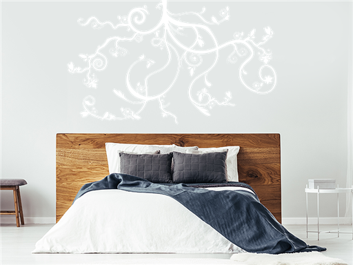 Nálepka na stenu s motívom kvetov, Nálepky na stenu s motívom kvetov, Dekorácia na stenu s motívom kvetov, Samolepiaca dekorácia na stenu s motívom kvetov, Samolepiaca tapeta na stenu s motívom kvetov