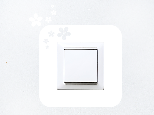 Kvety na vypínač 01 samolepky na stenu, Kvety na vypínač 01 nálepky na stenu, Kvety na vypínač 01 dekorácie na stenu, Kvety na vypínač 01 samolepiace nálepky na stenu