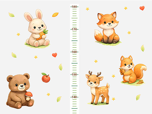 Meter lesné zvieratká