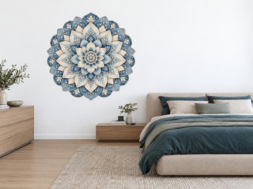 Modrá mandala