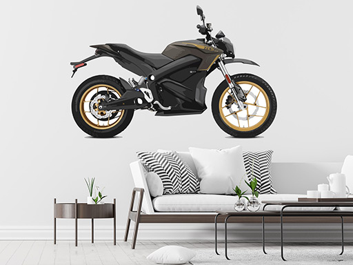 Motorka Zero DS samolepky na stenu, Motorka Zero DS nálepky na stenu, Motorka Zero DS dekorácie na stenu, Motorka Zero DS samolepiace nálepky na stenu