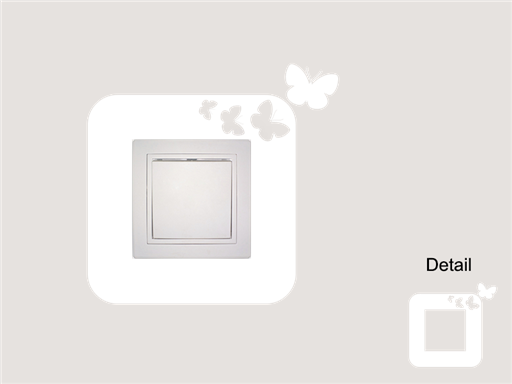 Motýlikovia na vypínač 1 samolepky na stenu, Motýlikovia na vypínač 1 nálepky na stenu, Motýlikovia na vypínač 1 dekorácie na stenu, Motýlikovia na vypínač 1 samolepiace nálepky na stenu