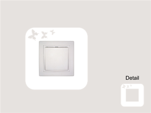 Motýlikovia na vypínač 2 samolepky na stenu, Motýlikovia na vypínač 2 nálepky na stenu, Motýliky na vypínač 2 dekorácie na stenu, Motýlikovia na vypínač 2 samolepiace nálepky na stenu