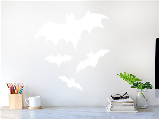 Netopiere samolepky na stenu, netopiere dekorácie na stenu, netopiere samolepiace dekorácie na stene, netopiere nálepky na stenu