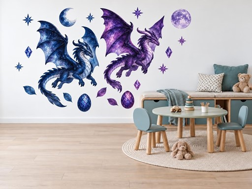 Noční draci a měsíc