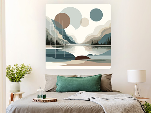 Nordic koláž samolepky na zeď, Nordic koláž nálepky na zeď, Nordic koláž dekorace na zeď, Nordic koláž samolepící nálepky na zeď