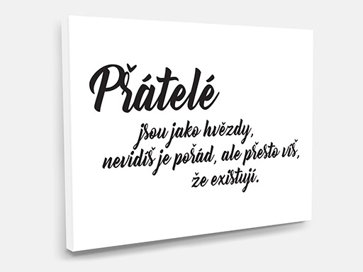 obraz na plátne Citát priatelia, tlačený obraz na plátno Citát priatelia, obraz na stenu Citát priatelia, obraz na stenu Citát priatelia