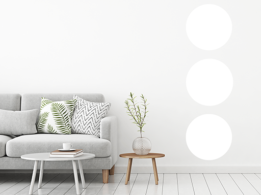 Okrasné kruhy samolepky na stenu, Okrasné kruhy nálepky na stenu, Okrasné kruhy dekorácie na stene, Okrasné kruhy tapety na stene