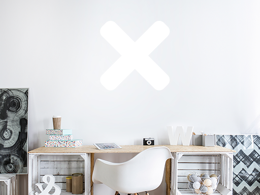 Piškvorky krížik samolepky na stenu, Piškvorky krížik nálepky na stenu, Piškvorky krížik dekorácie na stene, Piškvorky krížik tapety na stene