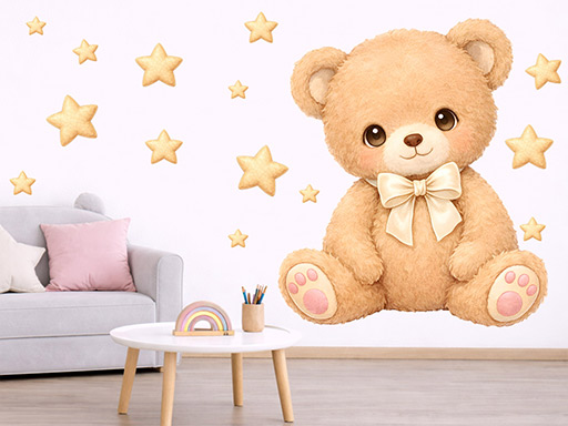 Plyšové medvedíky na stenu, samolepiace dekorácie na stenu, plyšové medvedíky na stenu, samolepiace dekorácie na stenu, plyšové medvedíky na stenu, samolepiace dekorácie na stenu