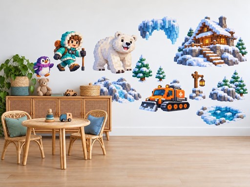 Minecraft Polární výprava s ledním medvědem