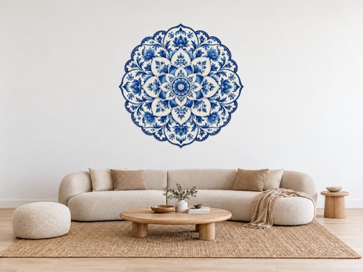 Porcelánová mandala