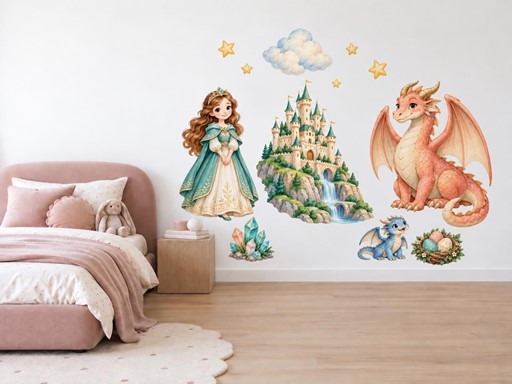 Princezna a draci u zámku