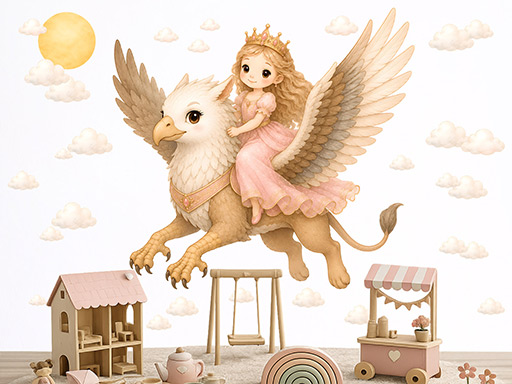Princezná na griffonovi