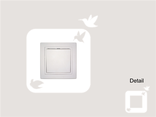 Vtáky na vypínač samolepky na stenu, Vtáky na vypínač nálepky na stenu, Vtáky na vypínač dekorácie na stenu, Vtáky na vypínač samolepiace nálepky na stenu