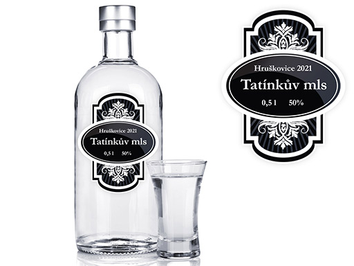 sada etikiet na fľašu, sada etikiet na vodku, samolepka sada etikiet na fľašu, samolepka vineta