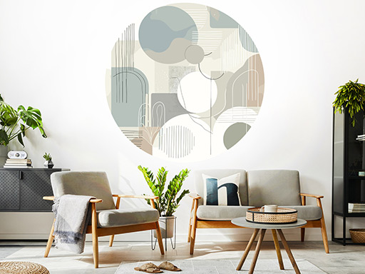 Skandinávský design samolepky na zeď, Skandinávský design nálepky na zeď, Skandinávský design dekorace na zeď, Skandinávský design samolepící nálepky na zeď