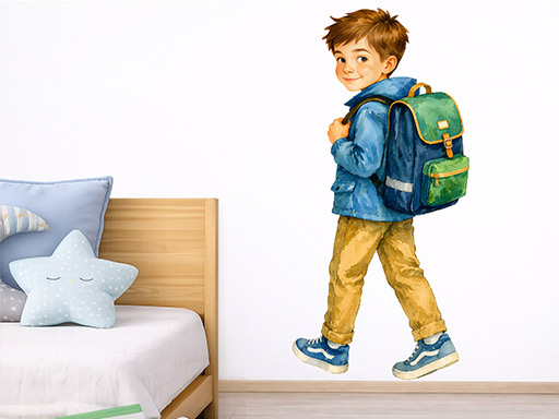 Nálepky na stenu pre školákov, Dekorácie na stenu pre školákov, Samolepiace dekorácie na stenu pre školákov, Nálepky na stenu pre školákov