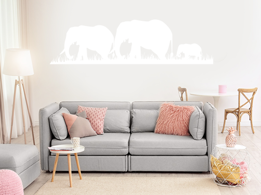 Slonia rodina samolepky na stenu, Slonia rodina nálepky na stenu, Slonia rodina dekorácie na stenu, Slonia rodina samolepiace nálepky na stenu