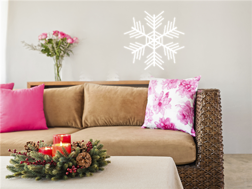 Snehová vločka 02 vianočné samolepka na okno, Snehová vločka 02 vianočné nálepky na stenu, Snehová vločka 02 vianočné dekorácie na stenu, Snehová vločka 02 vianočné samolepiaci dekor na steny, Snehová vločka 02 vianočné samolepiace tapety na okno