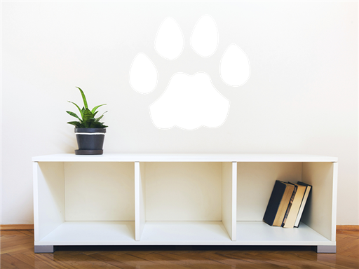 Stopy mačky samolepky na stenu, Stopy mačky nálepky na stenu, Stopy mačky dekorácie na stenu, Stopy mačky samolepiace nálepky na stenu