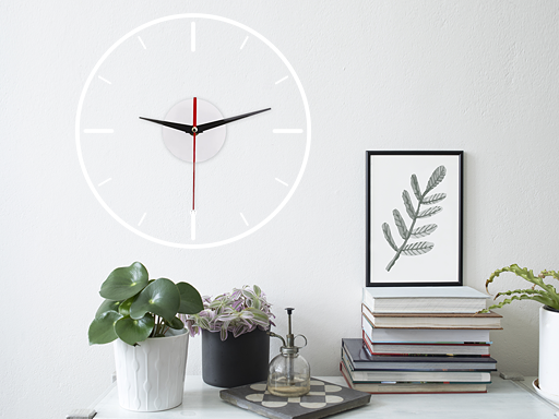 Štýlové hodiny samolepky na stenu, Štýlové hodiny nálepky na stenu, Štýlové hodiny dekorácie na stene, Štýlové hodiny tapety na stene